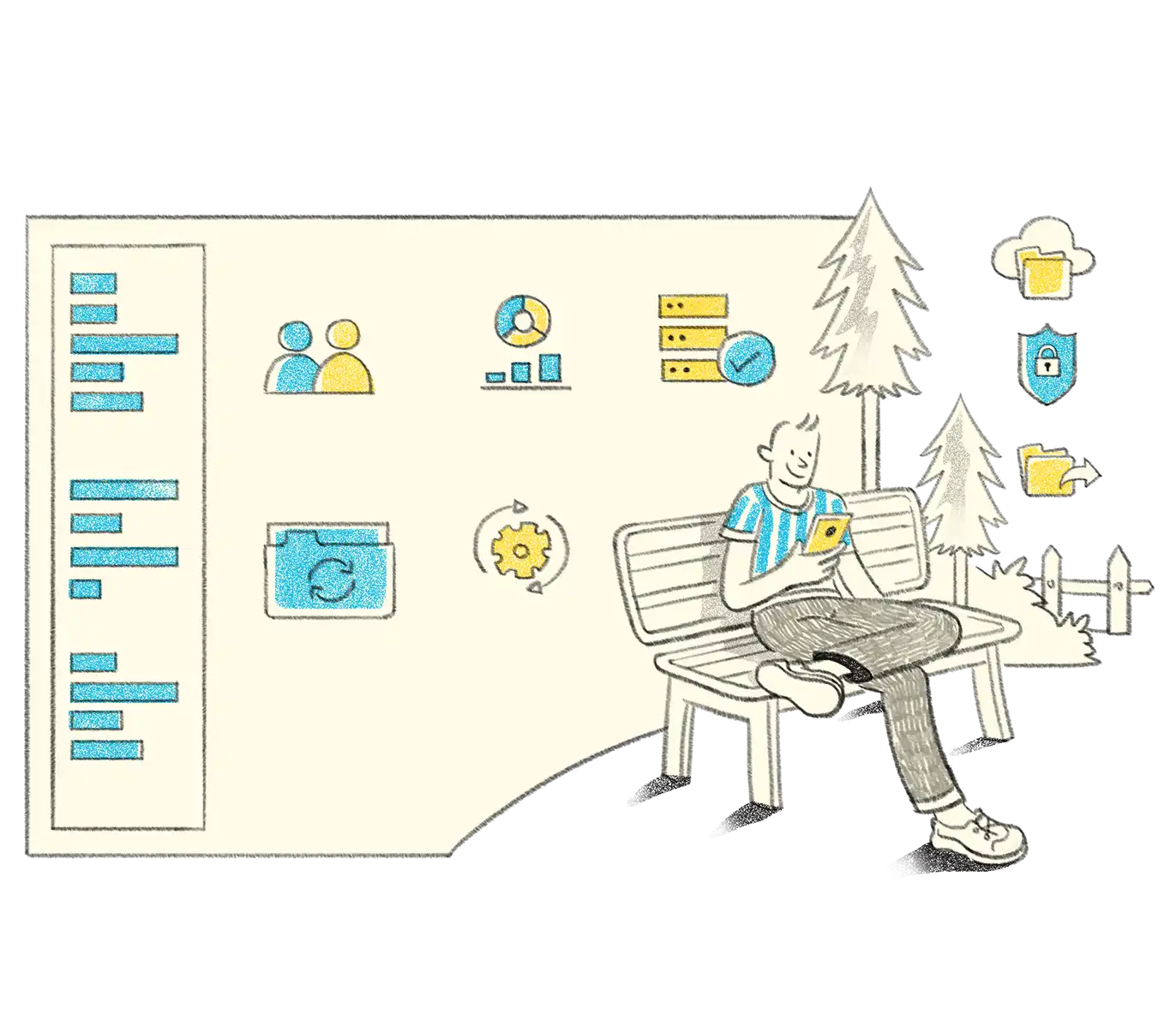 Benefits illustration